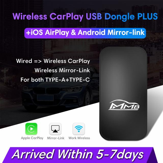 WJUC-1 Wireless CarPlay and Video Adapter